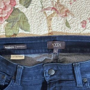 NYDJ Dark Blue Bootcut Jeans for Women